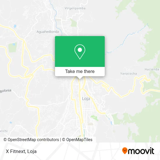 X Fitnext map