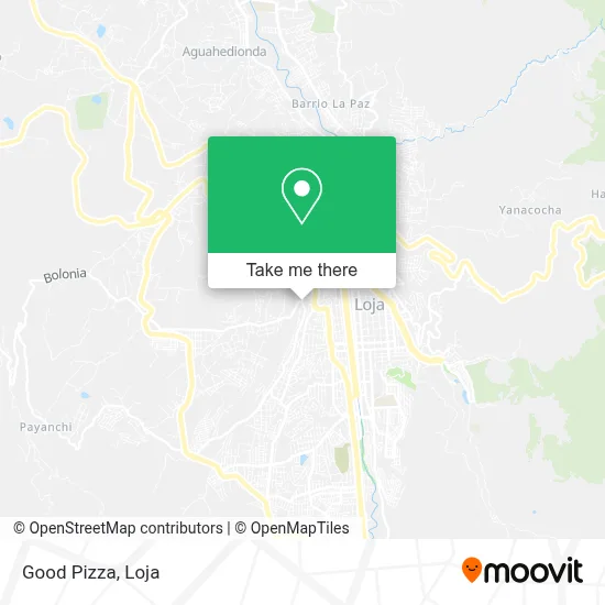 Good Pizza map
