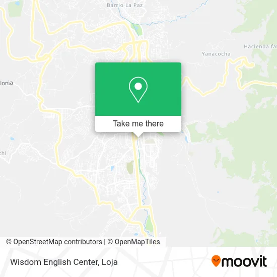 Wisdom English Center map