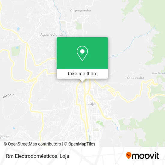 Rm Electrodomésticos map