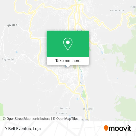 Y'Bell Eventos map