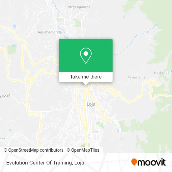 Evolution Center Of Training map