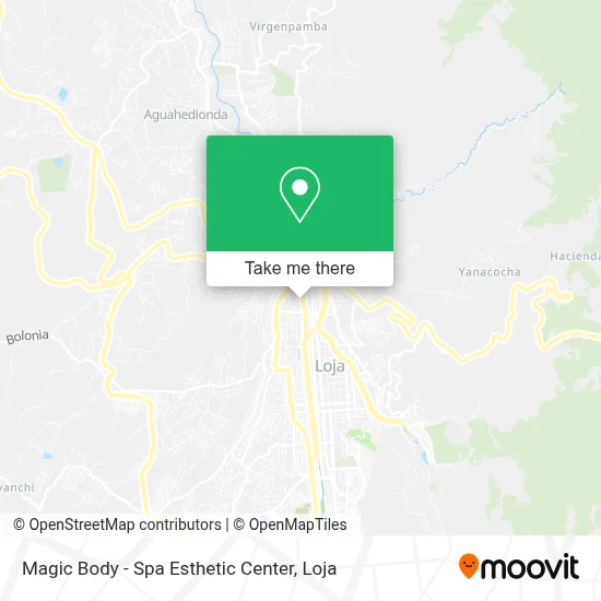 Magic Body - Spa Esthetic Center map