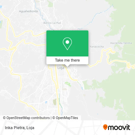 Inka Pietra map