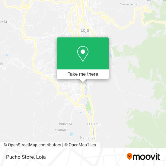 Pucho Store map
