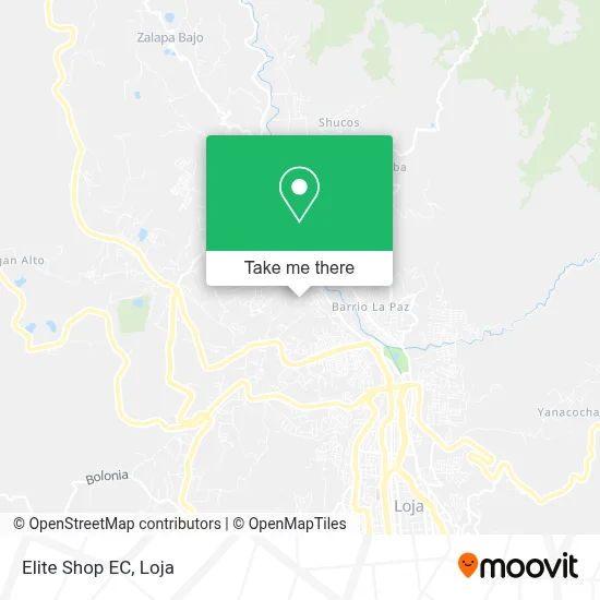 Elite Shop EC map