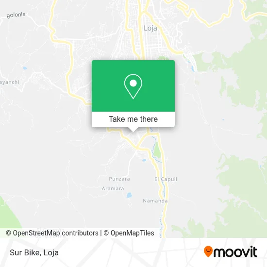Sur Bike map