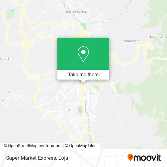 Super Market Express map