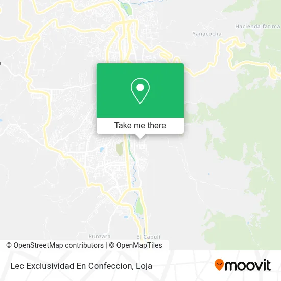 Lec Exclusividad En Confeccion map