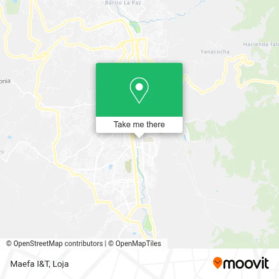 Maefa I&T map