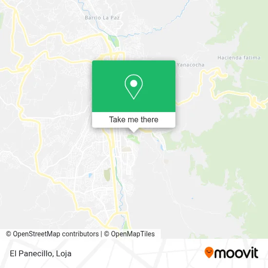 El Panecillo map