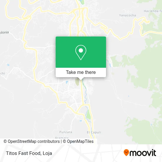 Titos Fast Food map