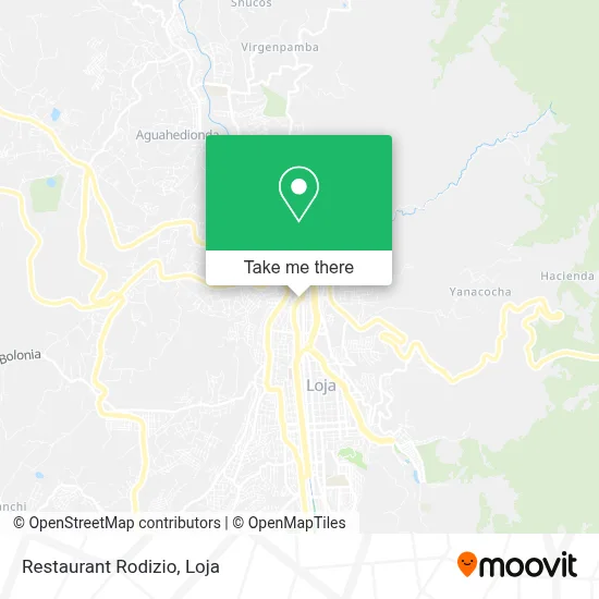 Restaurant Rodizio map