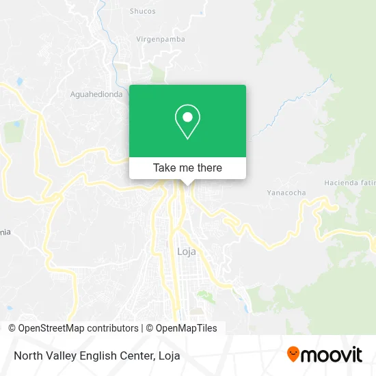 North Valley English Center map