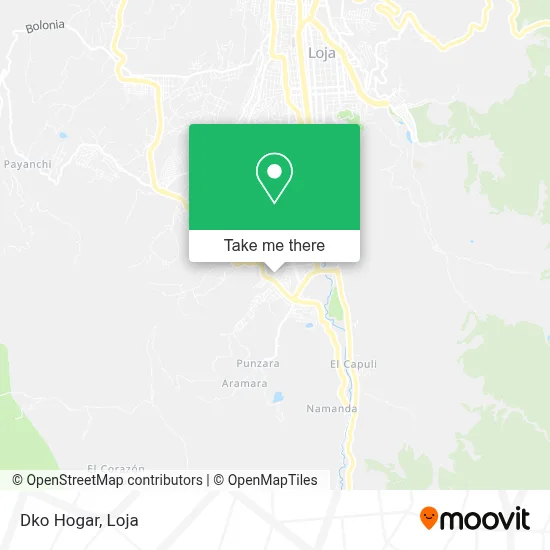 Dko Hogar map