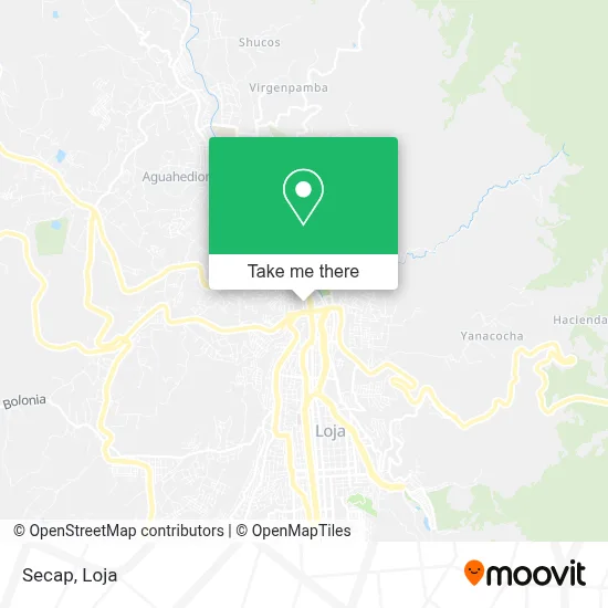 Secap map