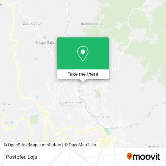 Postofer map