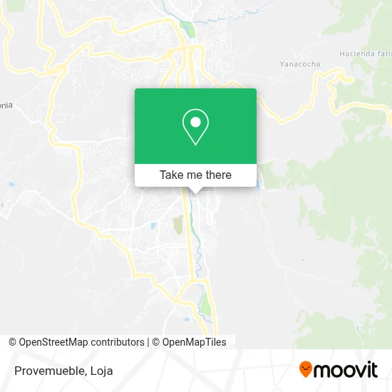 Provemueble map