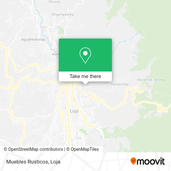 Muebles Rusticos map