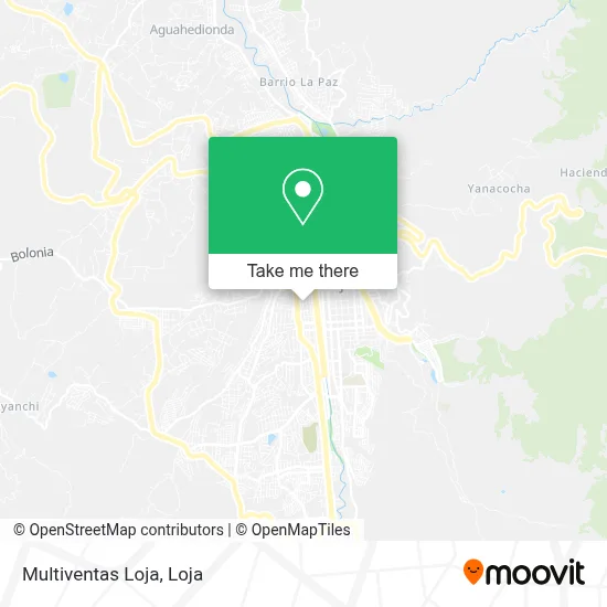 Multiventas Loja map