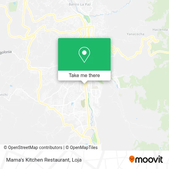 Mama's Kitchen Restaurant map