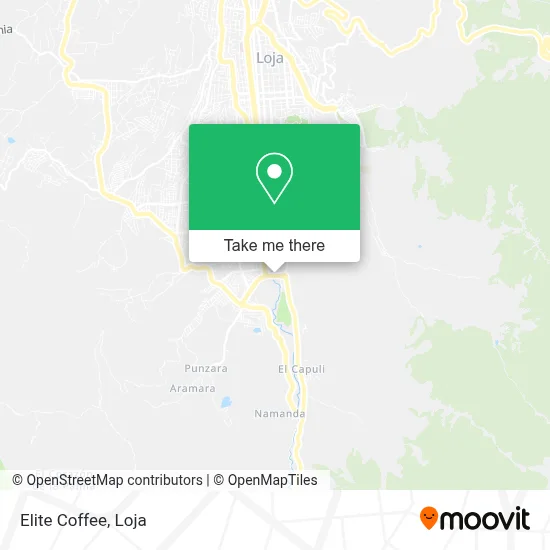 Elite Coffee map