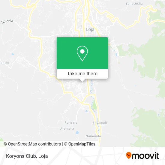 Koryons Club map
