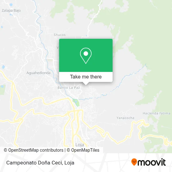 Campeonato Doña Ceci map