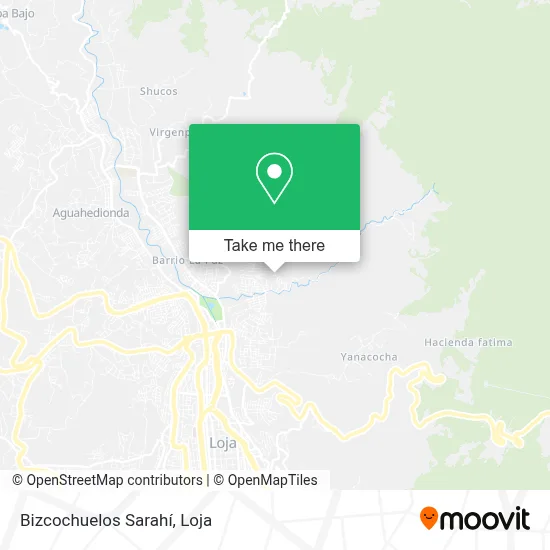 Bizcochuelos Sarahí map