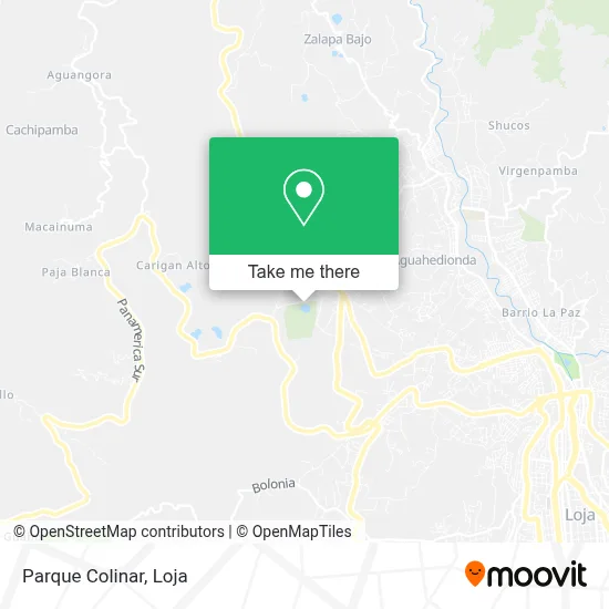Parque Colinar map