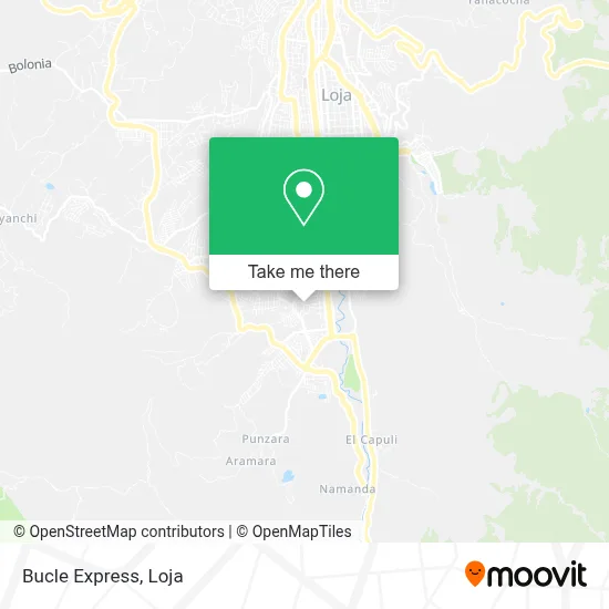 Bucle Express map