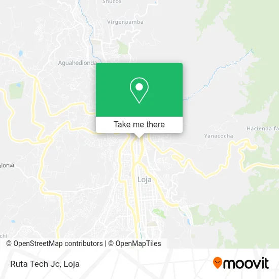 Ruta Tech Jc map