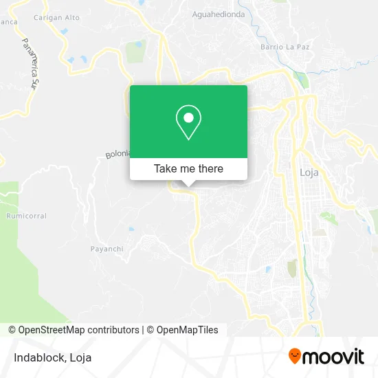 Indablock map