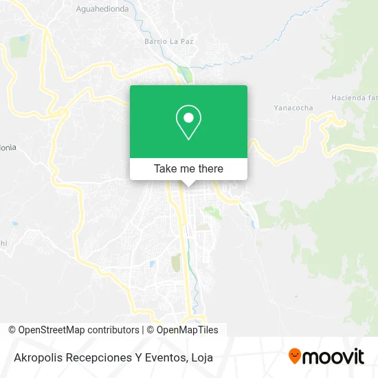Akropolis Recepciones Y Eventos map