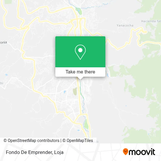 Fondo De Emprender map