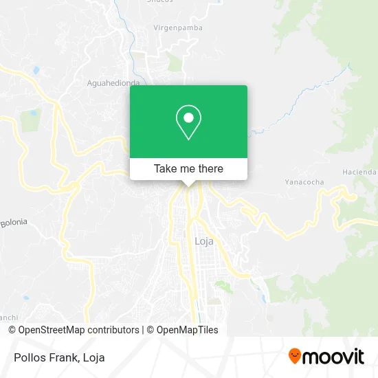 Pollos Frank map