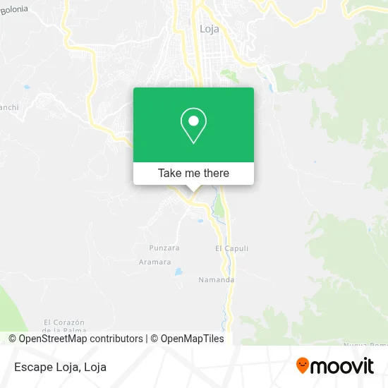 Escape Loja map