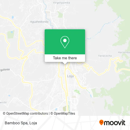 Bamboo Spa map