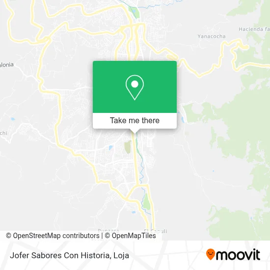 Jofer Sabores Con Historia map