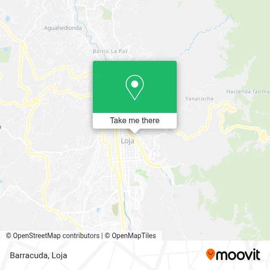 Barracuda map