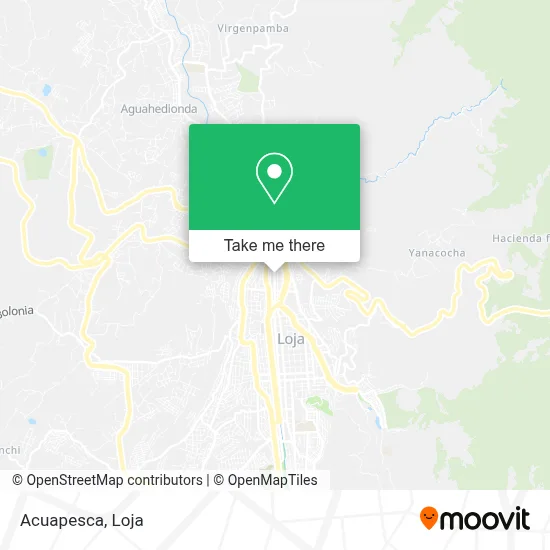 Acuapesca map