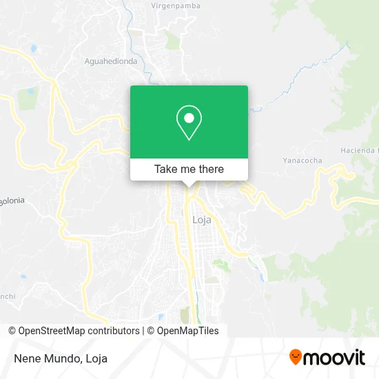 Nene Mundo map