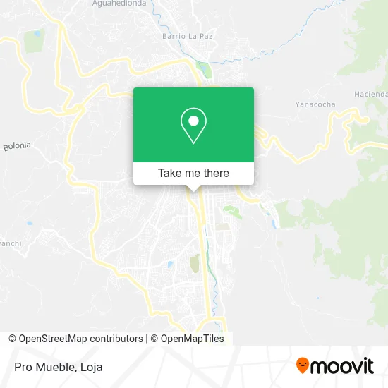 Pro Mueble map