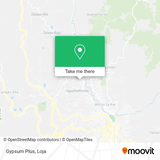 Gypsum Plus map