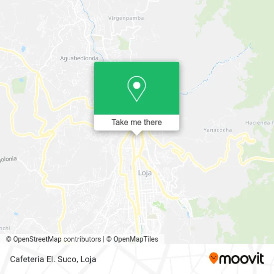 Cafeteria El. Suco map