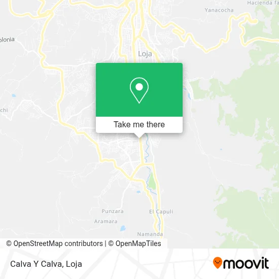 Calva Y Calva map