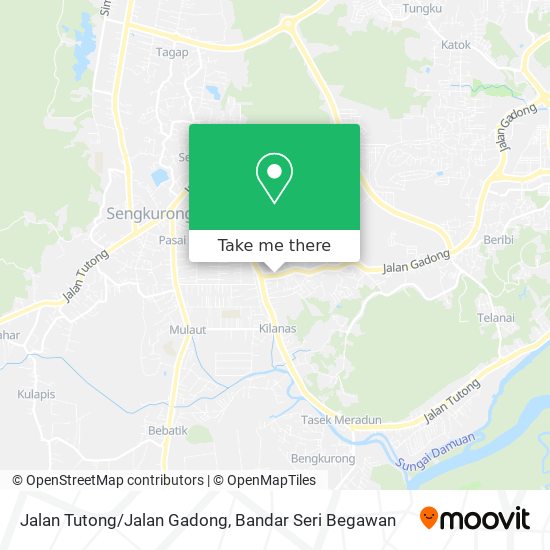 Jalan Tutong/Jalan Gadong map