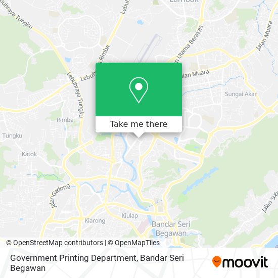 Government Printing Department map