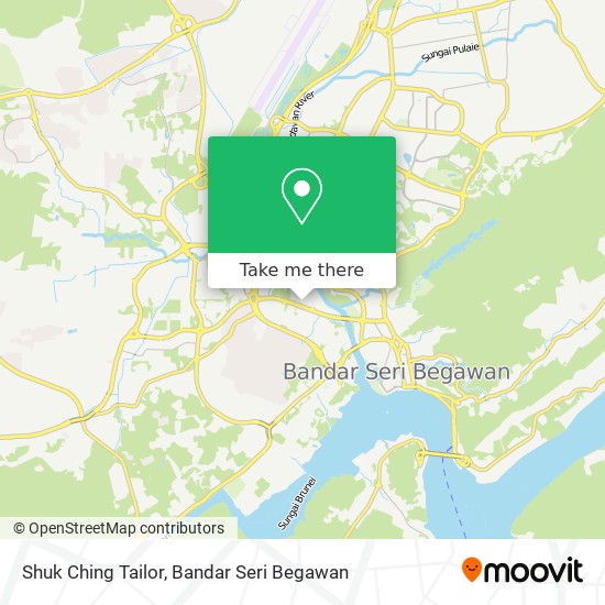 Shuk Ching Tailor map