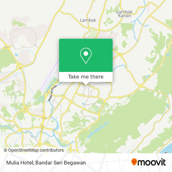 Mulia Hotel map
